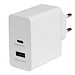 USB-Adapter-Stecker-Netzteil ENDLESS POWER ADVANCED,weiß
