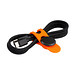 USB-C Kabel mit Kabelbinder REEVES-CONVERTICS TIE, orange
