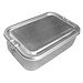 Vesperdose steel, silber