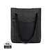 VINGA Livorno Tragetasche aus GRS recyceltem Polyester, schwarz