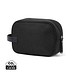 VINGA Marlow Kosmetiktasche aus RCS recyceltem Polyester, schwarz