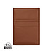VINGA Timo 14 Zoll Laptop-Sleeve aus RCS recyceltem rPET, braun