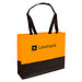Joytex® Vlies-Umhängetasche, orange/schwarz