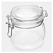Vorratsglas CLICKY M mit Bügelverschluss, Füllmenge ca. 500 ml,transparent