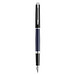 Waterman Hemisphere Color-Block Füllfederhalter mit Palladiumbeschichtung, blau