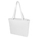 Weekender 500 g/m²  recycelte Tragetasche, weiss