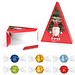 Weihnachtsbaum, Lindor Kugeln (1x Rot, 1x Blau), inkl. Druck