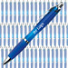 Blau/Transparent
