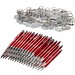 Werbe-Sparset Gravur, 150-tlg., rot
