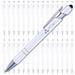 Werbe-Sparset LANCE® Touch-Kugelschreiber Wangerooge, blaue Mine, 90-tlg., inkl. Druck, weiß