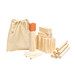 Wikinger Wurfspiel KUBB,braun