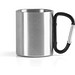 WINGS. Edelstahlbecher 230 ml, Schwarz