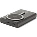 WRIGHT 10. Magnetische Powerbank mit Schnellladefunktion aus recyceltem Aluminium und recyceltem ABS, 10'000 mAh, Schwarz