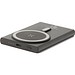 WRIGHT 5. Magnetische Powerbank mit Schnellladefunktion aus recyceltem Aluminium und recyceltem ABS, 5'000 mAh, Schwarz