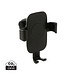 XD COLLECTION 10W Wireless Charging Autohalter aus RCS Plastik, schwarz