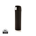 XD COLLECTION Easy Lock Vakuum-Flasche aus RCS recyceltem Stahl, schwarz
