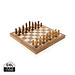 XD COLLECTION Faltbares Schachspiel aus Holz, braun