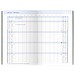 Taschenkalender Pocketdata RedLine mit geheftetem Kalendarium 2026, weiß