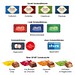 Adventskalender Transporter, Ritter SPORT Schokowürfel, Gold-Paket