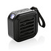 3W kabelloser Sunwave Solar-Lautsprecher aus RCS Kunststoff, schwarz