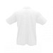JAMES & NICHOLSON Unisex Poloshirt, weiß, XXXL