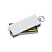 Mini-USB-Stick Swing, 4 GB, silber Mini-USB-Stick Swing, 4 GB, silber