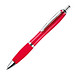 LANCE® Kugelschreiber Rio, blaue Mine, rot-transparent