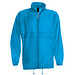 B&C Collection Unisex Windbreaker Jacke, hellblau, L