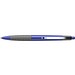 Schneider Druckkugelschreiber Loox, blaue Mine, blau/metallic