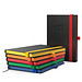 Geiger-Notes Notizbuch Color-Book DIN A5 Tivoli Soft, schwarz/orange