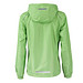 JAMES & NICHOLSON Damen Regenjacke Basic, grün, XL