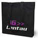 Joytex® Baumwoll-Einkaufstasche Strong, lange Henkel, schwarz