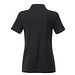 JAMES & NICHOLSON Damen Poloshirt Basic Bio BW, schwarz, S