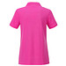 JAMES & NICHOLSON Damen Poloshirt Basic Bio BW, pink, S