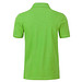 JAMES & NICHOLSON Herren Poloshirt Basic Bio BW, hellgrün, XL