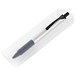 FABER-CASTELL Metall-Druckkugelschreiber Basic Alu, blaue Mine, silber