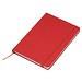 A5 Notizbuch aus Recyclingpapier , rot