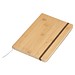 A5 Notizbuch in Holzoptik , beige