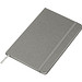 Notizbuch mit Kartonumschlag, DIN A5, grau