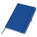 A5 Notizbuch mit linierten Seiten, blau