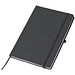 Hardcover Notizbuch, DIN A5, liniert, schwarz