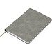 A5 Notizbuch mit Soft Cover BETH, silbergrau