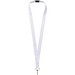 Addie Sublimation Lanyard mit Sicherheitsverschluss aus recyceltem PET Kunststoff, schwarz, 20mm