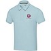 Akoya Poloshirt aus GRS-recyceltem Frottee Unisex, Cloud Blue, 2XL