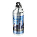 Aluminiumflasche Sporty, 600 ml, blau