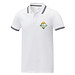 Amarago Polo mit abgesetztem Rand für Herren, weiss, XL