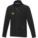 Amber GRS recycelte Fleecejacke für Herren, schwarz, L