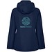 America wattierter Parka für Damen, Navy Blue, XL