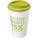 Americano® Eco 350 ml recycelter Becher, weiß/limone