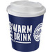 Americano® Espresso 250 ml Isolierbecher mit auslaufsicherem Schraubverschluss, blau/weiß